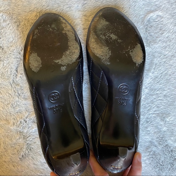 Chanel Quilted Heels - Picture 3 of 8